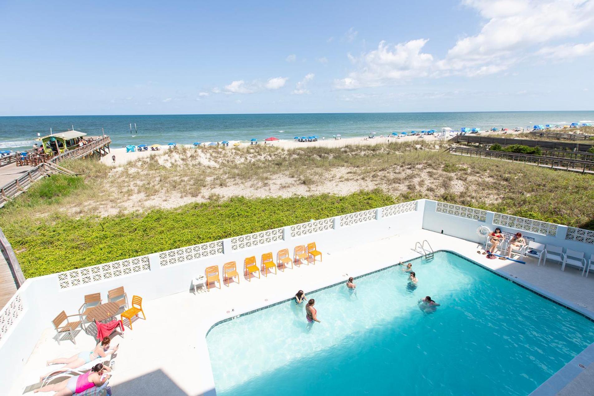 Golden Sands Oceanfront Hotel Carolina Beach Exterior foto