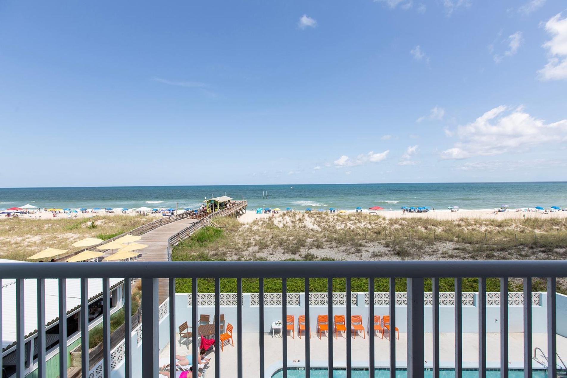 Golden Sands Oceanfront Hotel Carolina Beach Exterior foto