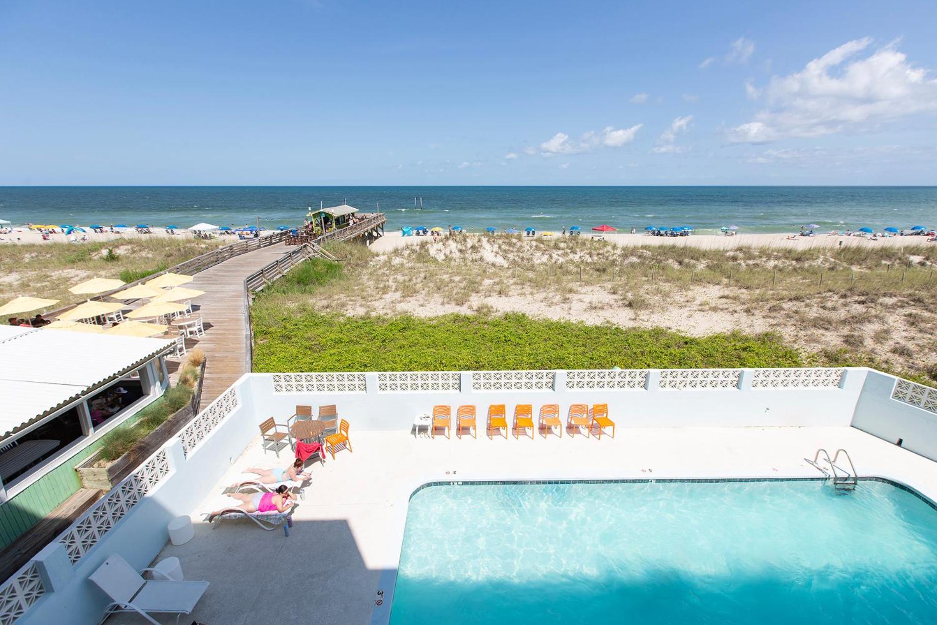 Golden Sands Oceanfront Hotel Carolina Beach Exterior foto