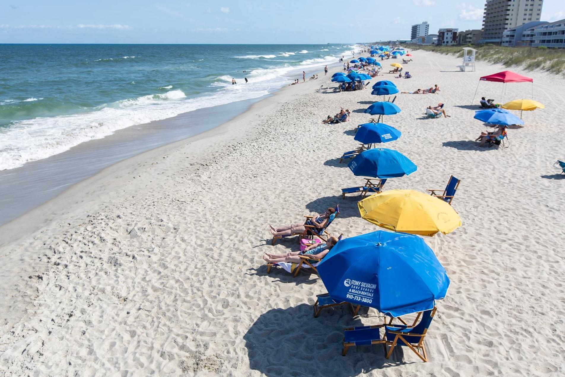 Golden Sands Oceanfront Hotel Carolina Beach Exterior foto